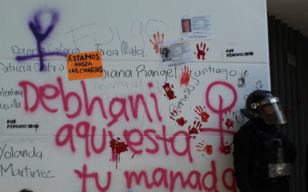 Protesta en CDMX para exigir justicia para Debanhi Escobar