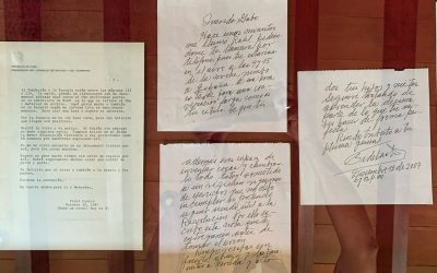 Abren exposición de cartas escritas por Gabriel García Márquez en CDMX