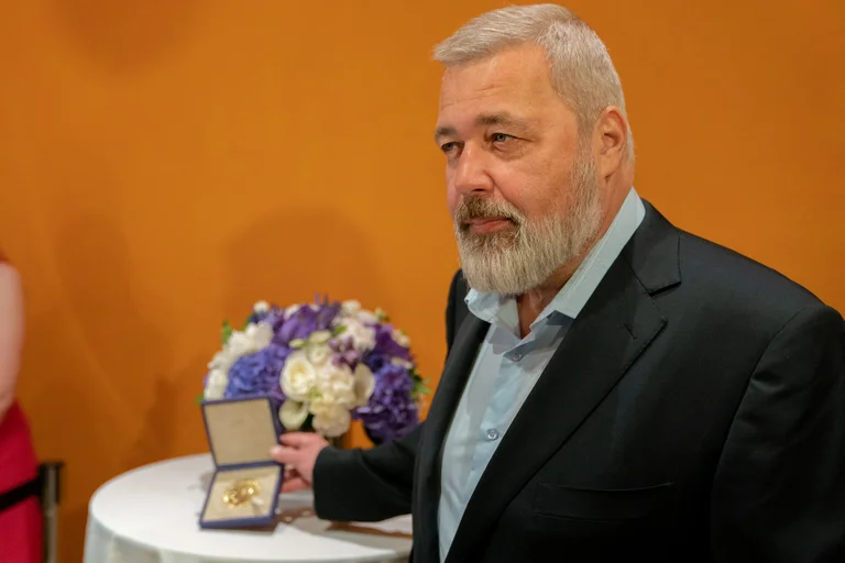 Periodista ganador de Nobel dona su premio para ayudar a Ucrania