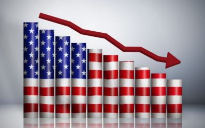 Economía de Estados Unidos retrocede 1.6% en primer trimestre