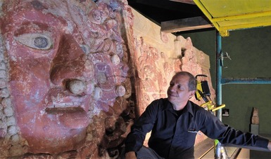 Presentarán friso maya restaurado en el Museo Nacional de Antropología