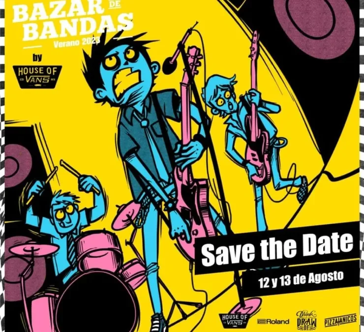 El Bazar de Bandas llegó con su edición de verano a House of Vans