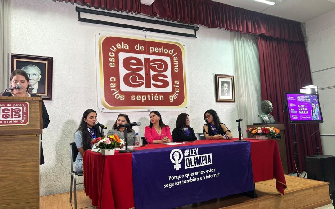 La Septién fue sede para la firma del convenio de colaboración entre el Frente Nacional para la Sororidad y AuraChat.Ai