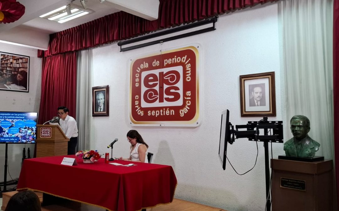 “Vivimos tiempos complejos para pensar en la libertad de expresión”: Martha Alejandra Tello Mendoza